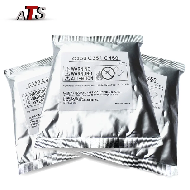 1 шт. запасные части для копира разработчик тонера порошок Konica Minolta C 350 351 450