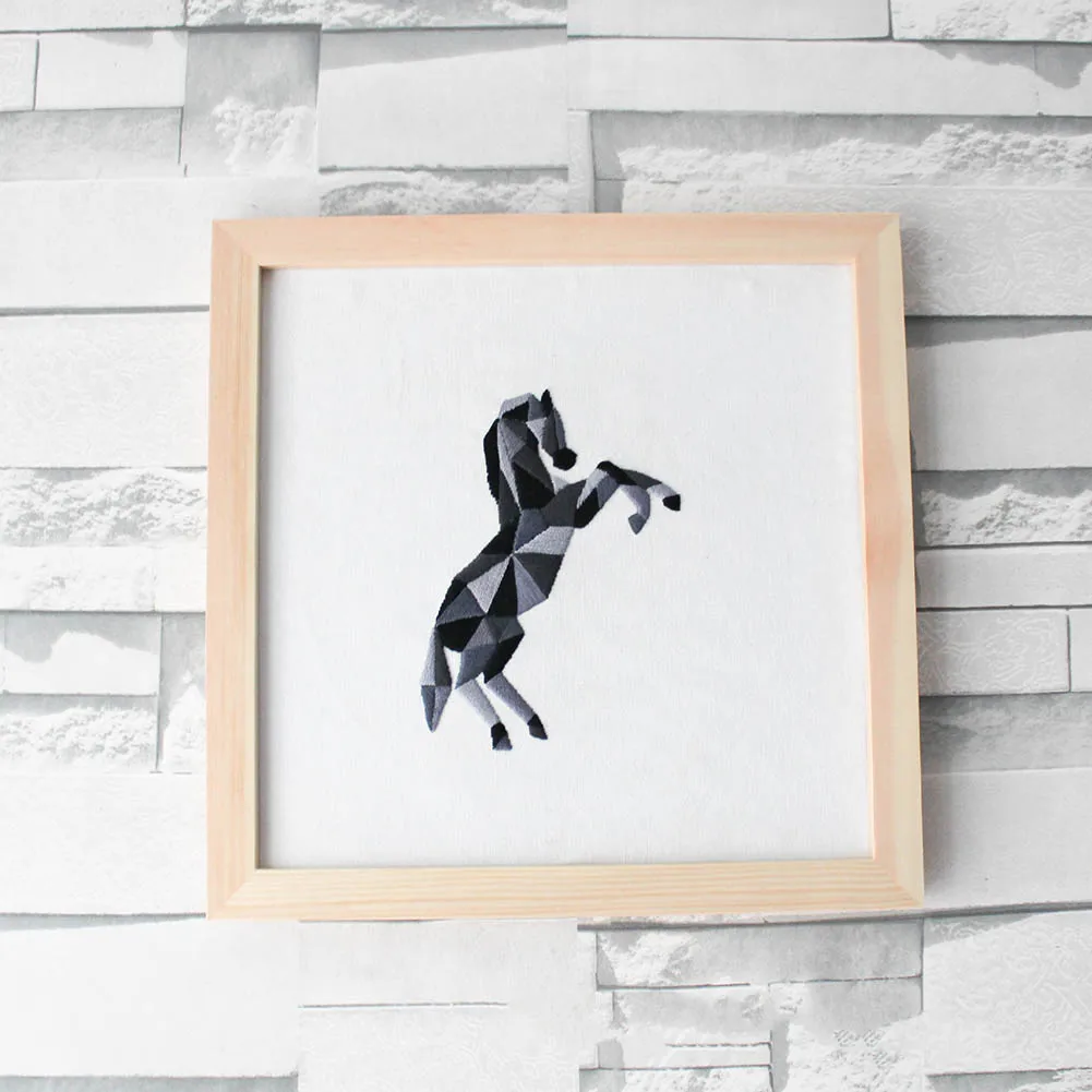 Набор для вышивания животных креативный набор сделай сам домашнего декора