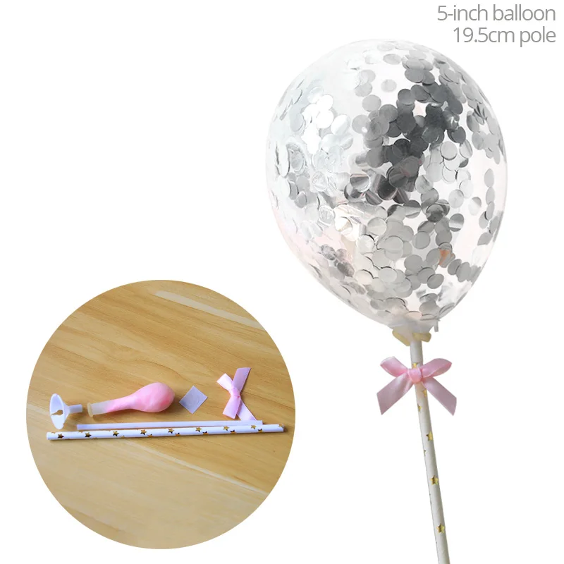 1pcs style 7 Фламинго Свадебный Торт Топперы День Рождения украшения для тортов шар кекс топперы украшения для свадебного торта партия поддерживает поставки - Цвет: 1pcs style 7