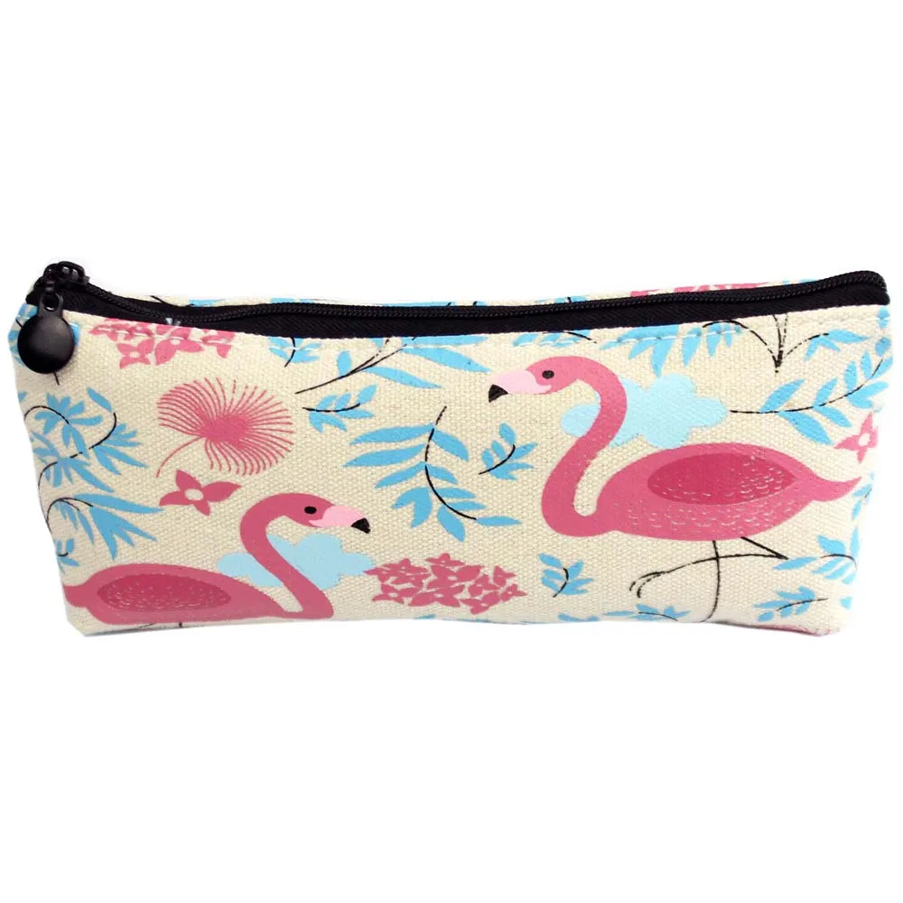 

M064 индивидуальный дизайн женские кошельки Фламинго арбуз женская сумка Качественная ткань канцелярская сумка