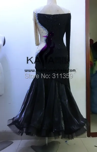 KAKA DANCE B1412 2-стороннее платье Бальное и латинское стандартное танцевальное Вальс