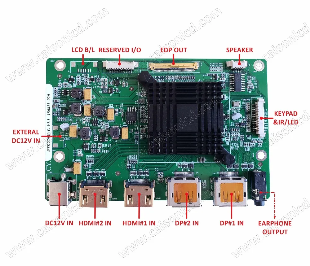 Плата контроллера 2DP + Audio 4K LCD с поддержкой 13 3 дюймовой ЖК панели LP133UD1 SPA1/SPA2 плата
