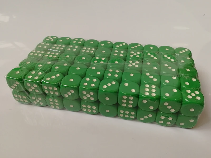 30PCS/Lot Solid Color Dices Set Drinking Dice 16MM Acrylic Boardgame Dices Gambling Cubes Dados 6 Caras Club Party Accessories