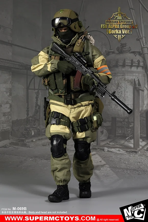 SuperMCTOYS M-069 1/6 русский спецназ FSB Alfa Group 3,0 Набор для 12 дюймовых фигурок DIY