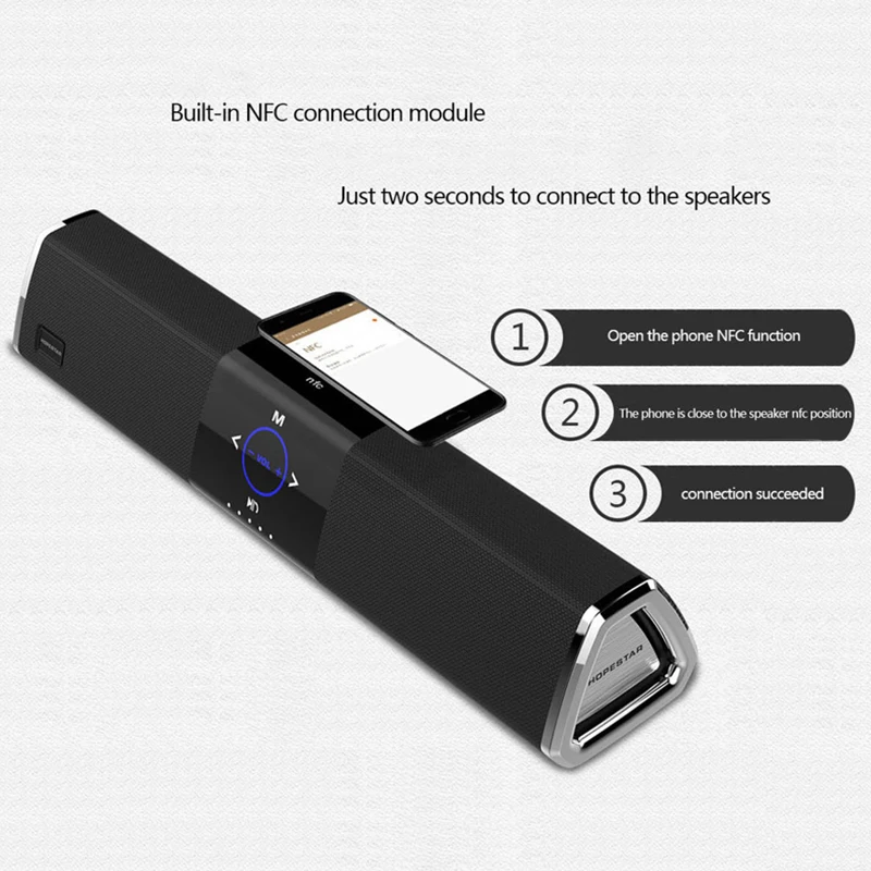 LemonMan A3 Bluetooth динамик NFC интеллектуальные динамики портативный аудио Поддержка