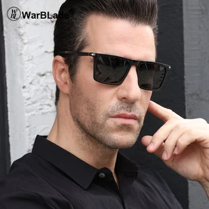 WarBLade алюминиевые магниевые брендовые поляризованные солнцезащитные очки мужские очки с зеркальным покрытием водительские очки мужские солнцезащитные очки Квадратные Oculo 7035