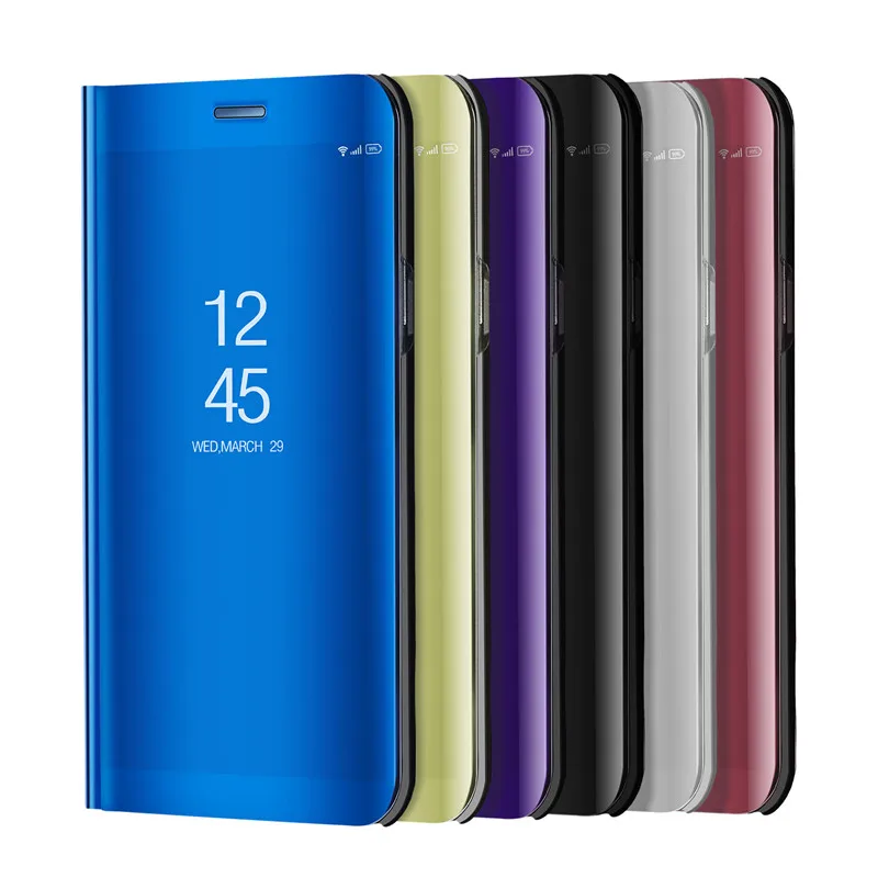 Чехол-книжка с зеркало заднего вида ЧЕХОЛ ДЛЯ VIVO Y17 V15 V7 плюс V9 Y85 Y79 Y75 Y65 Y66 Y67 Y81 Y83 V11