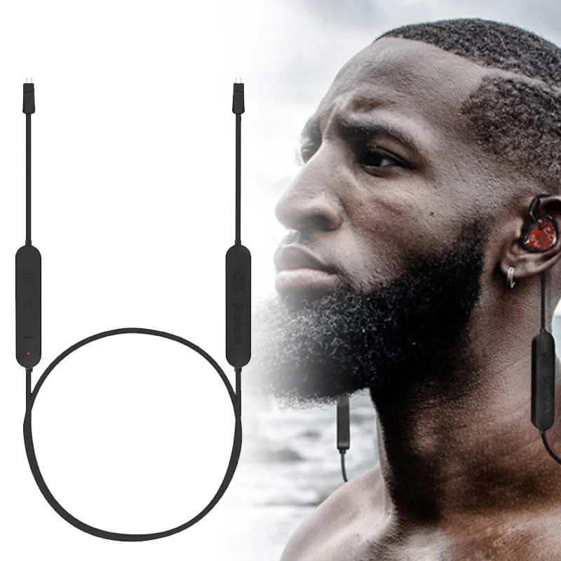 Новые водонепроницаемые Bluetooth наушники в ухо кабели с микрофоном Замена для KZ