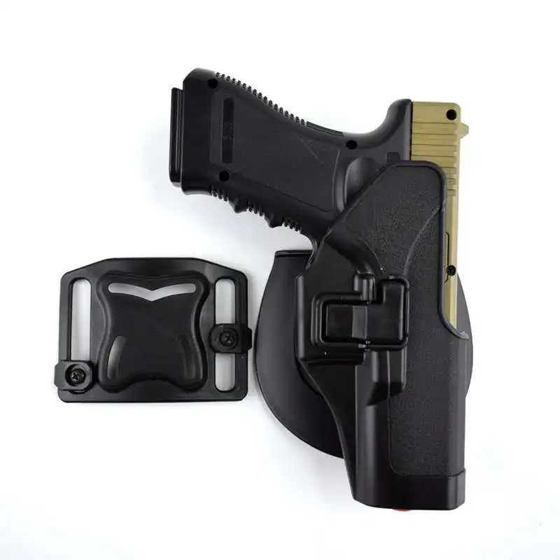 Тактический Пистолет ружье для страйкбола кобура Glock набедренная сумка На открытом воздухе Чехол для военного оружия ножная кобура подходит для Glock 17 19 22 23 31 32