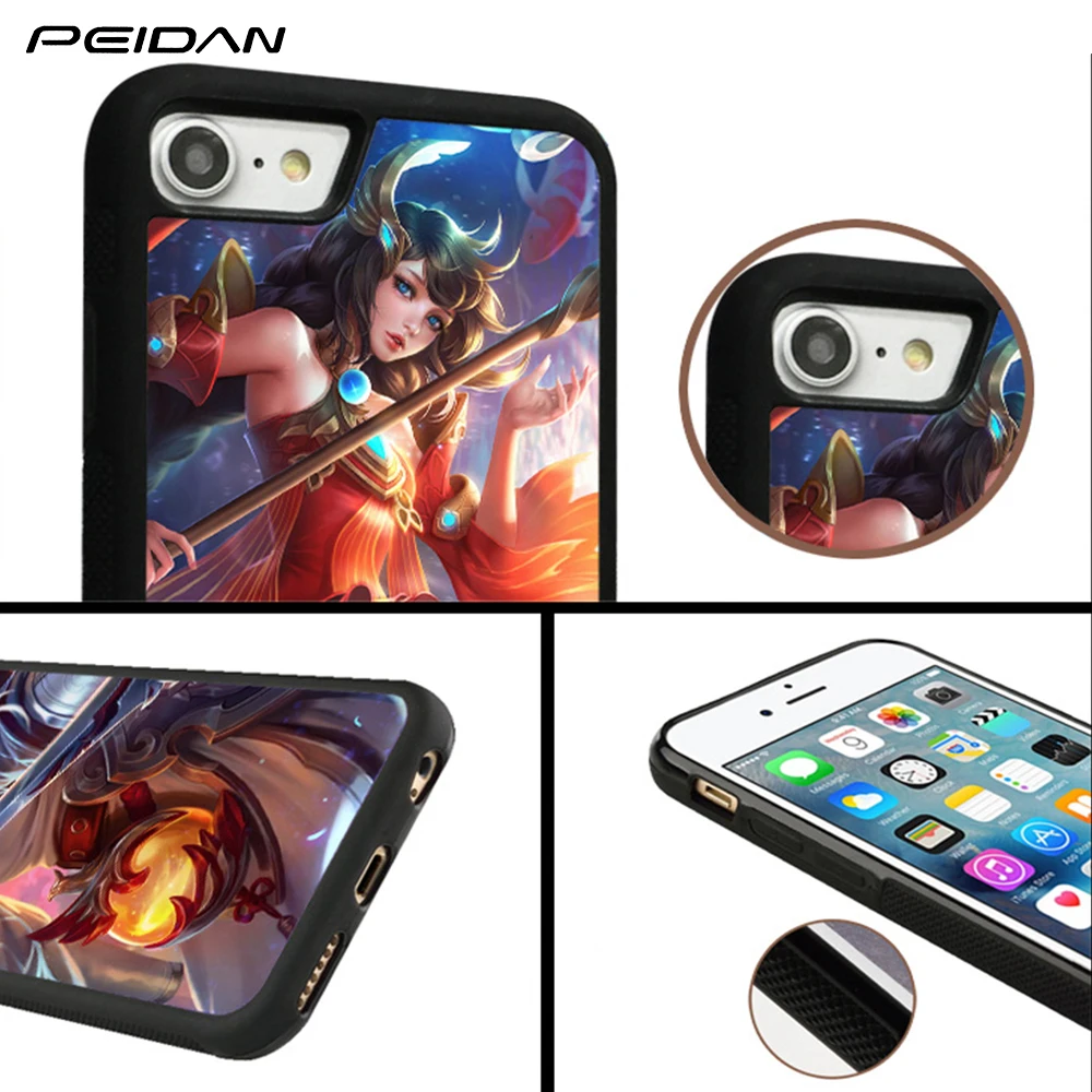 PEIDAN blair waldorf 8 Full Protective cover cell phone case for iphone X 4 4s 5 5s 6 6s 7 plus #ee67 |