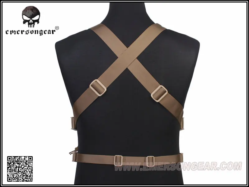 Emerson светильник Кая нагрудная установка серо коричневый EM7441CB|chest rig coyote|coyote chest