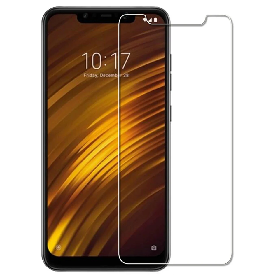Для Xiaomi Pocophone F1 защита экрана 2.5D дуговое стекло закаленное для защитная пленка 6