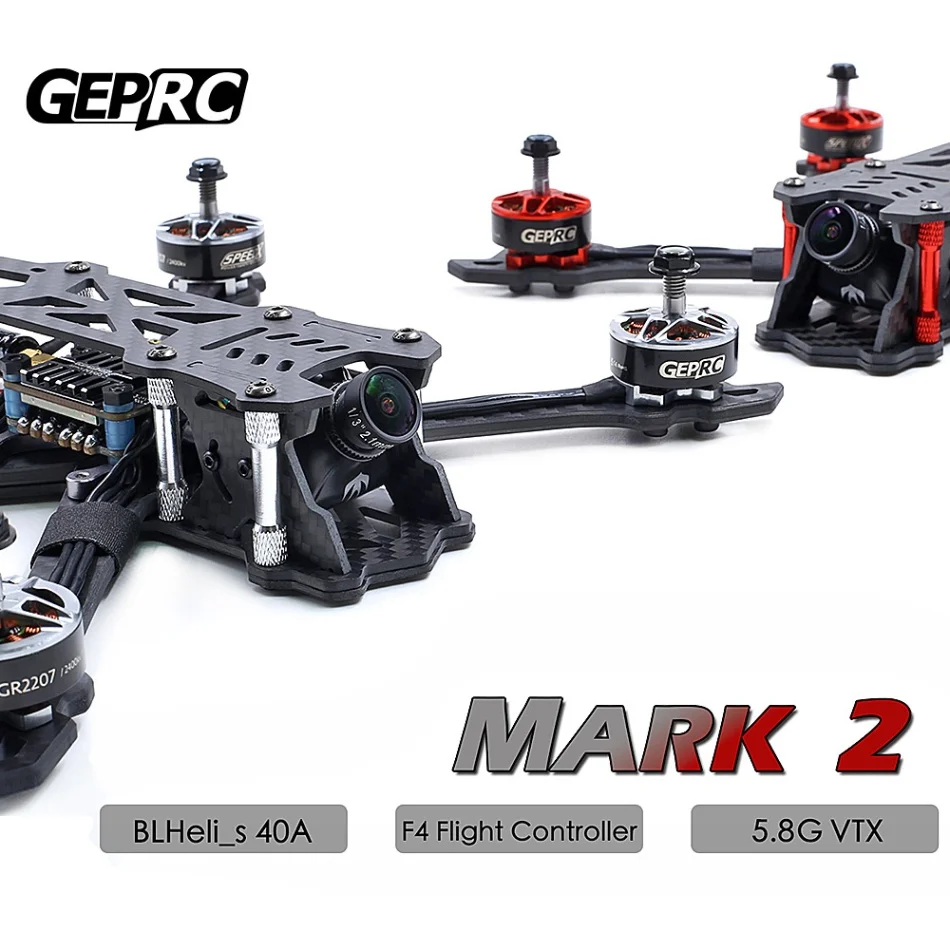GEPRC Gep Mark2 230 мм FPV гоночный Дрон PNP/с управлением от первого лица без контроллера F4