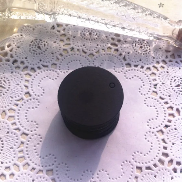 Этикетка для упаковки 100 шт. черные белые коричневые бумажные этикетки сделай сам