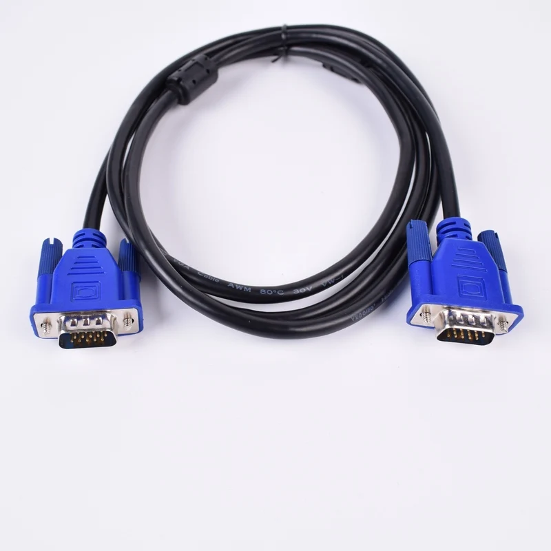 VGA компьютерный монитор соединительный кабель VGA шнур HD 15 Pin папа-папа медная линия для портативных ПК