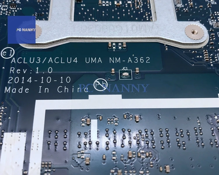 Материнская плата PCNANNY 5B20H54831 ACLU3 ACLU4 NM-A362 для Lenovo G50-80 w/i5-5200U DDR3L HD 5500 &quotКласс А&quot