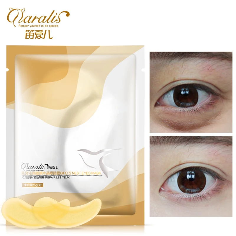 Daralis 30 шт. золото кристалл коллагеновая маска для глаз Eye патчи Уход за лицом
