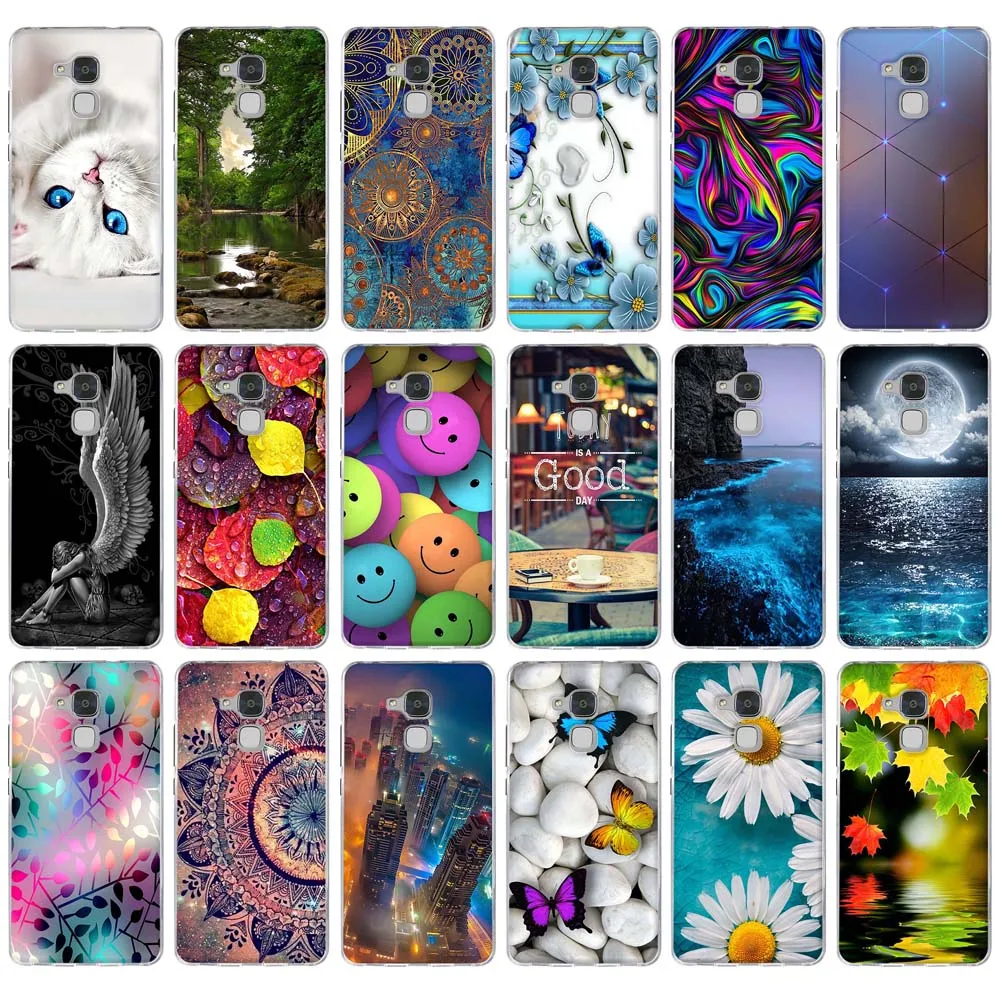 

Soft Silicone Case For Huawei Honor 5C/Honor 7 Lite (5.2 Inch) Phone Cover Paint Case For Huawei Honor 7 Lite Honor 5 C GT3 Bags