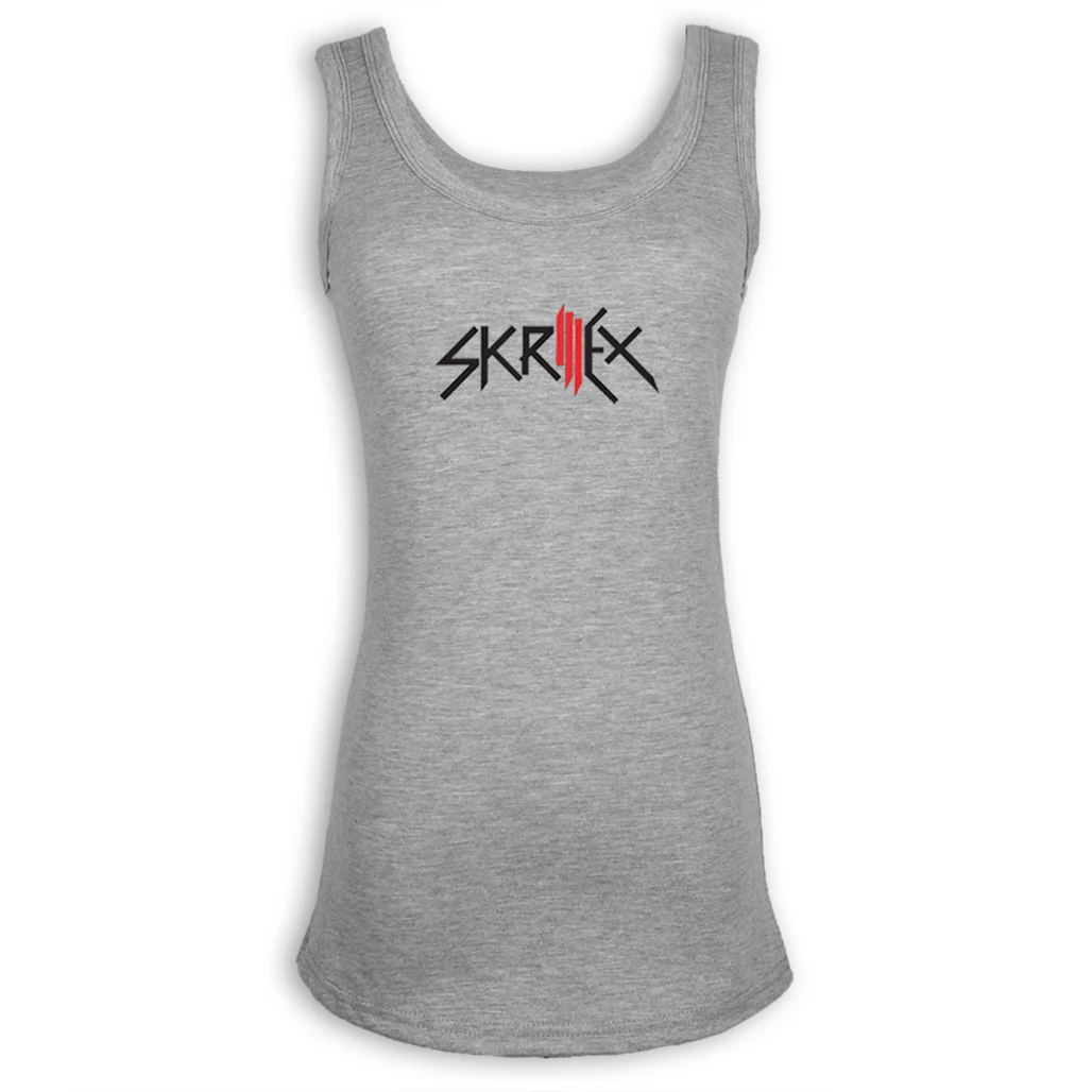 Футболки Skrillex с принтом DJ Fans Sonny John Moore Женская майка для бодибилдинга и фитнеса