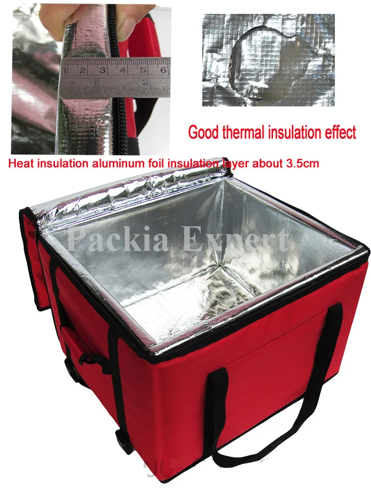 82Lcm 63*48*36 сумка для доставки пищи мотоцикла пиццы торта или сока горячий стиль