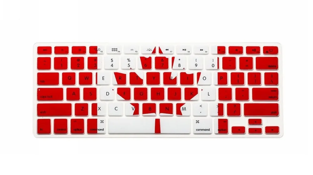 Защитная накладка на клавиатуру силиконовый чехол с национальным флагом для Apple