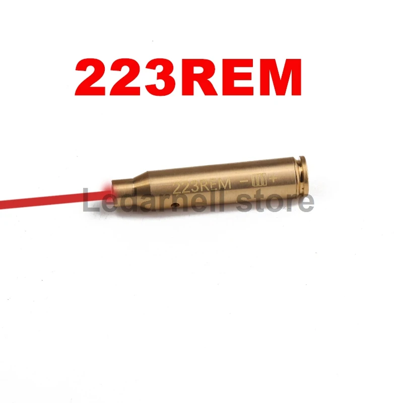 Ledarnell тактические аксессуары CAL 223 REM картридж калибровочный Инструмент Красный
