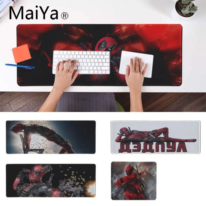 Maiya Boy Подарочный коврик deadpool для мужчин, игровой коврик для ноутбука, коврик для мыши, игровой коврик для мыши xxl, Настольный коврик для ноутбука, ноутбука, коврик для мыши, игровой коврик