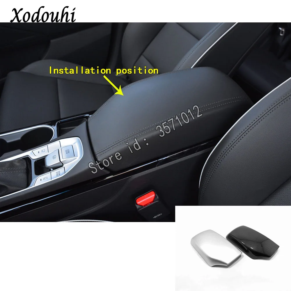 Для Hyundai Tucson 2019 2020 кузова автомобиля Укладка палку ABS подлокотник перила обрезки