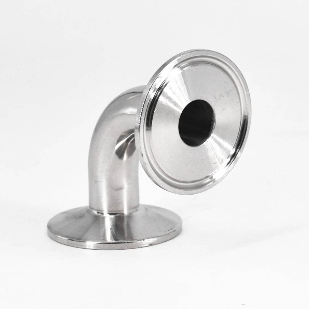 1 5 &quotTri Clamp x 19 мм 3/4&quot труба OD SUS 304 нержавеющая сталь 90 градусов локоть санитарный