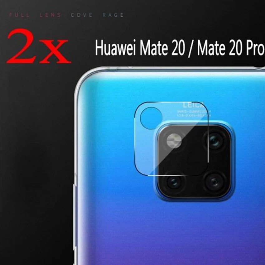 2 шт задняя камера объектив мягкое закаленное стекло для HuaWei Mate 20Pro защитная