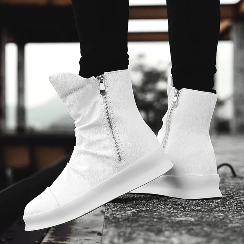 Ботинки Martin в британском ретро стиле мужские короткие ботинки Корейском