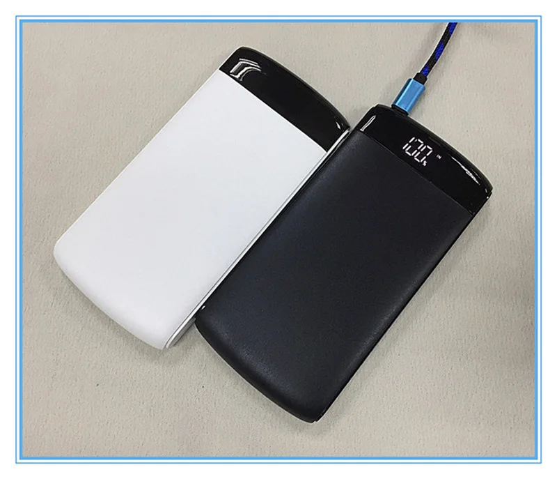 PowerBank 30000 мАч для Xiaomi Red Mi Power Bank портативное зарядное устройство 18650 PoverBank iPhone 7 6 Plus 5