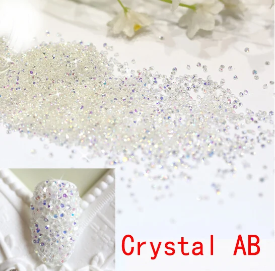 Не для горячей фиксации с украшением в виде кристаллов Стразы 1 2 мм Алмаз Nail Art