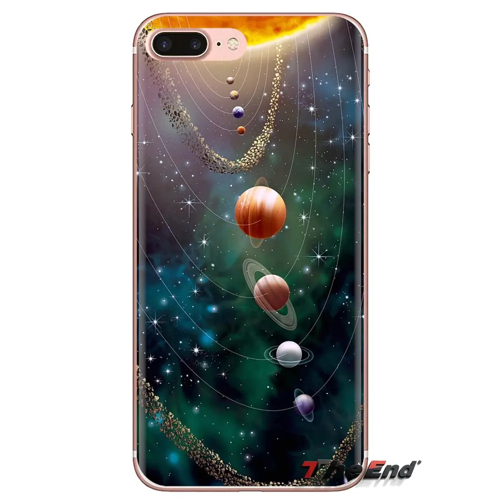 Saturn Saturnus Planets of Solar System для Xiaomi Redmi 4A S2 Note 3 3S 4 4X 5 Plus 6 7 6A Pro Pocophone F1 чехол телефона |