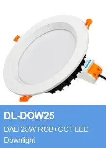 Панель с регулировкой яркости и температуры светодиодов 5 в 1 DL5 DP1 DP2 DP3 DALI RGB +