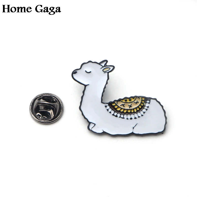 D0654 Homegaga Baby лама цинковые булавки для брошей рубашек insignia аксессуары одежды и