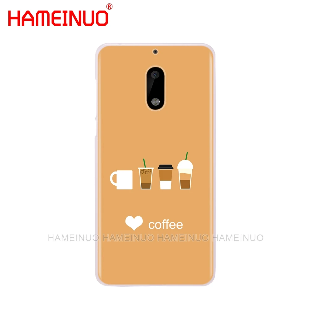 HAMEINUO чехол с кофейным рисунком для Nokia 9 8 7 6 5 3 Lumia 630 640 640XL 2018 | Мобильные телефоны и