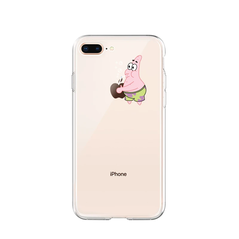 08 Чехол с милым узором для iPhone XS Max XR 11 Pro Max Модный прозрачный мягкий чехол из ТПУ для iPhone X 10 8 7 6S Plus 5 5S SE 11 - Цвет: 08