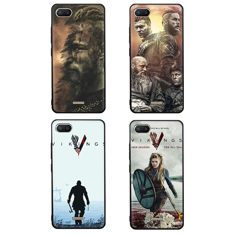 Силиконовый чехол серии Vikings для Xiaomi Redmi 5A 6A 5 Plus 6 Pro 7 GO Note 4X 8 GO5A Prime|Бамперы| |