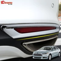for ford fusion mondeo 2013 2014 2015 2016 2017 2018 chrome rear tail fog light lamp foglight cover trim decoration car styling
