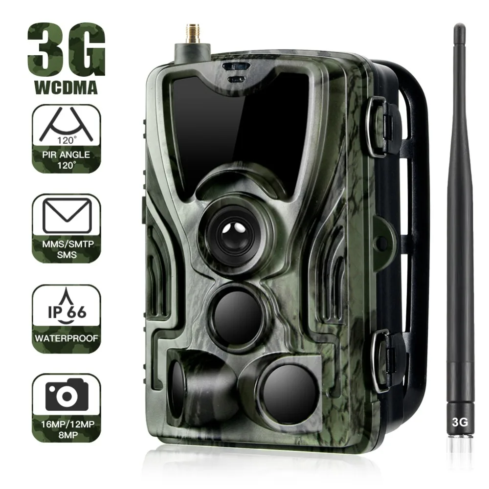 HC801G 3g MMS/SMS/Email Trail камера 16MP 1080P ночное видение охотничья камера фото ловушки Беспроводная Дикая камера наблюдения