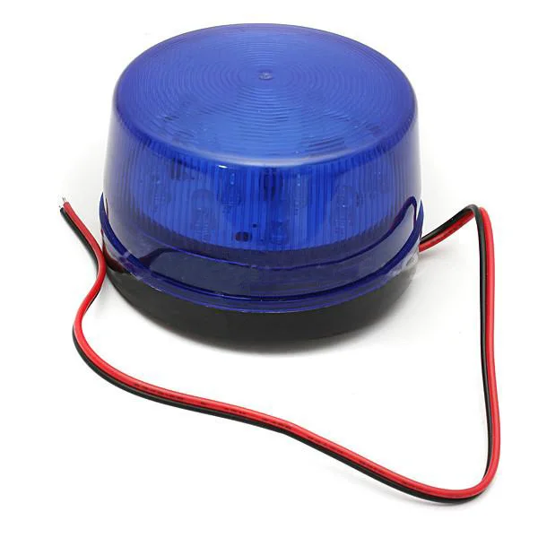 

12V Strobe Warning Light Red Blue Warning Strobe Warning Light