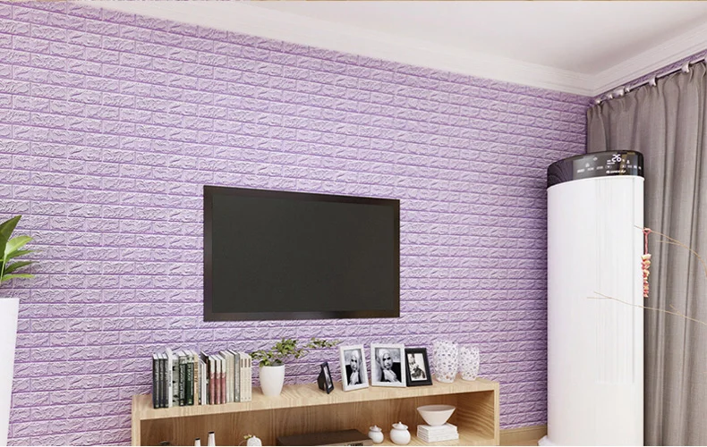 60*30 см 3D самоклеющиеся поролоновые кирпичные настенные стикеры s для детской комнаты DIY спальня для домашнего декора обои одноцветные наклейки для гостиной