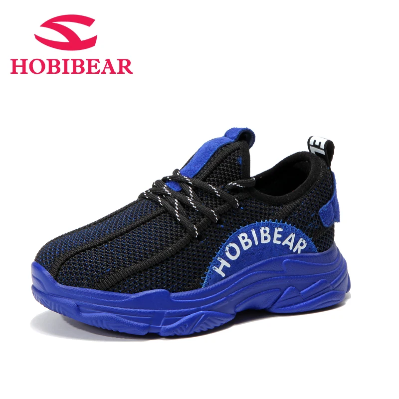 HOBIBEAR New Spring Autumn Kids Running Shoes Non-slip Soft Sport Outdoor Breathable Chilidren Sneakers Size 26-36 | Спорт и