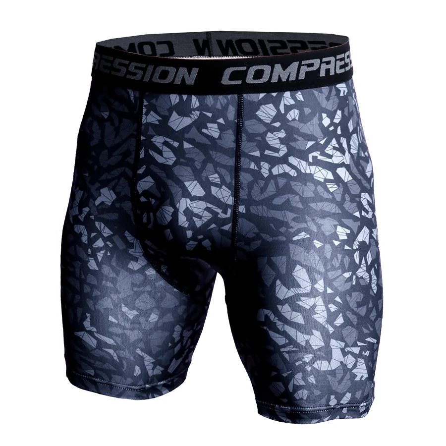 Mens Compression Running Jogging Shorts Sport Tights 2018 Camouflage Bermuda Fitness Men Cossfit Gym Short Leggings Dry | Спорт и