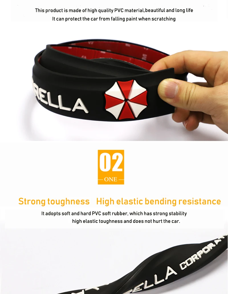 Автомобильные аксессуары Стайлинг украшение двери полоса талия анти