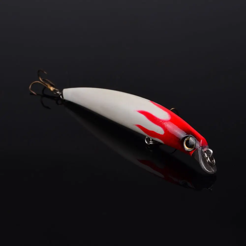 1 ШТ. Жесткий Minnow Рыболовные Приманки 9.5 см-7.29 г Воблеры Пластиковые Снасти | Спорт