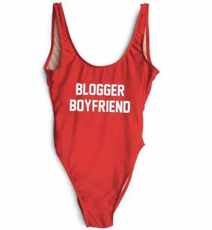 

BLOGGER BOYFRIEND Swimsuits Sexy High-cut Low Back Swimwear Bathing suits Beachwear One Piece Bodysuit Playsuit Monokinis Custom