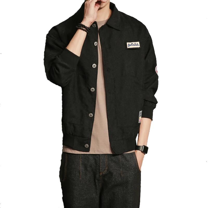 2018 новые модные весенние куртки Мужская повседневная кофта с длинными рукавами