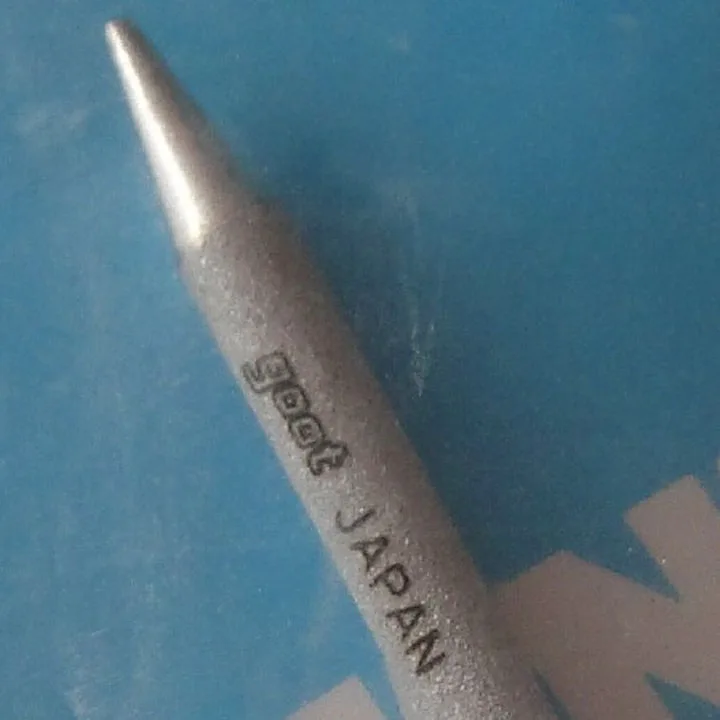 Оригинальный японский заменяемый паяльник GOOT сверхпрочный наконечник для